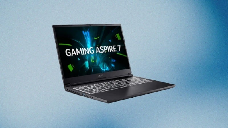 Acer Aspire 7 A715 59G 78WG được trang bị màn hình 144Hz cho trải nghiệm thị giác mượt mà