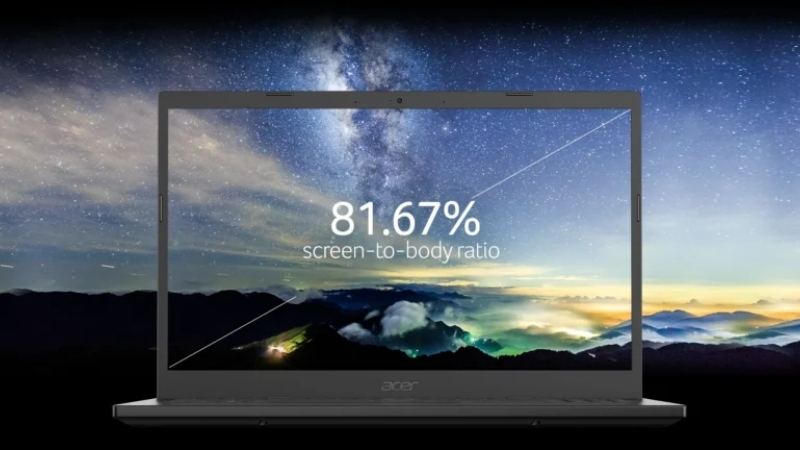 Laptop gaming Acer Aspire 7 A715 59G 79XF được trang bị màn hình 15.6 inch FHD