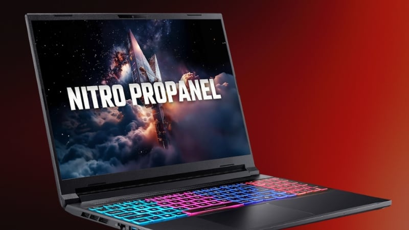 Laptop Acer Nitro ProPanel ANV16S-61-R7KQ trang bị 16GB RAM DDR5