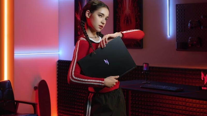 Laptop Acer Nitro ProPanel ANV16S-61-R7KQ sở hữu viên pin bền bỉ thuận tiện di chuyển