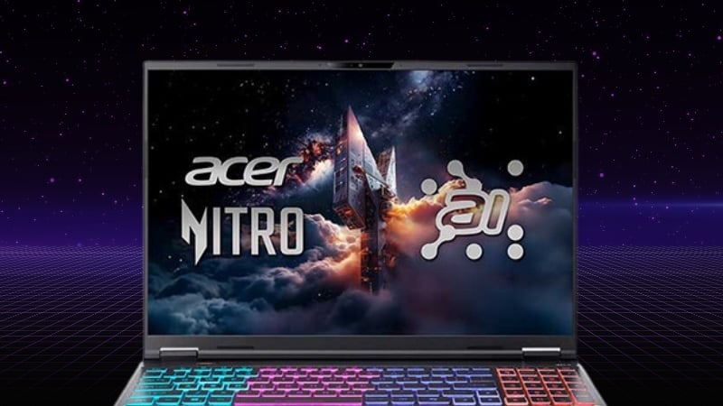 Laptop Acer Nitro ProPanel AN16S-61-R7ZJ có màn hình 2K+ mang lại trải nghiệm mượt mà
