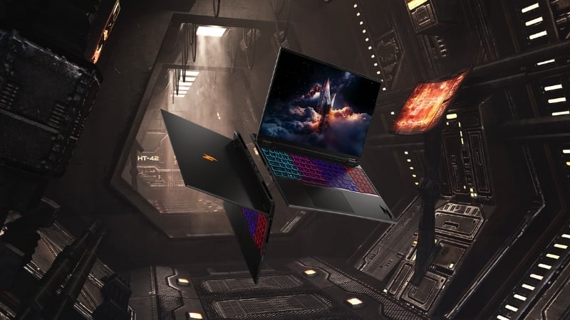 Laptop Acer Nitro ProPanel AN16S-61-R7ZJ lưu trữ linh hoạt với SSD NVMe tốc độ cao