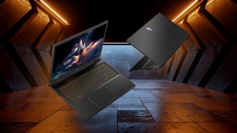 Laptop Acer Nitro ProPanel ANV15-42-R0QM có hệ thống tản nhiệt 2 quạt mát mẻ