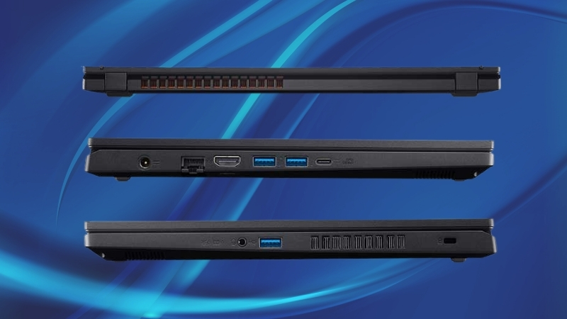 Laptop Acer Nitro ProPanel ANV15-42-R9EH có kết nối hiện đại