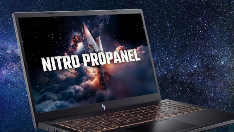 Laptop Acer Nitro ProPanel ANV15 52 556L có RAM 16GB DDR4