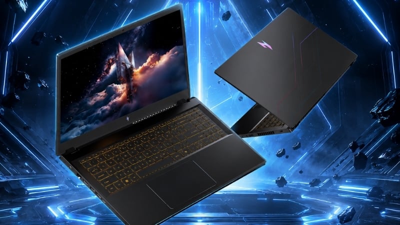 Laptop Acer Nitro ProPanel ANV15 52 556L có SSD 512GB PCIe NVMe linh hoạt