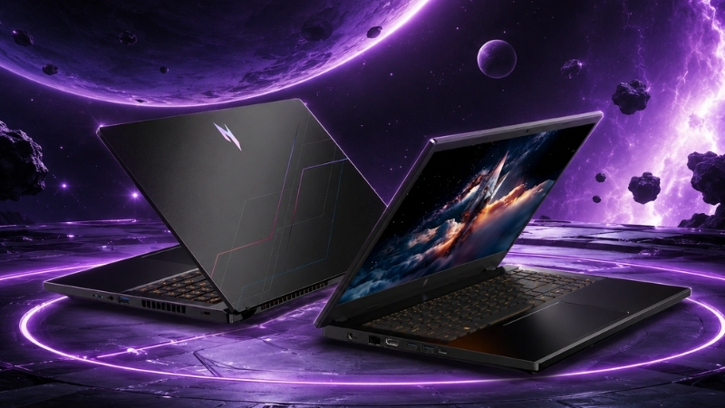 Laptop Acer Nitro ProPanel ANV15 52 78MD có card đồ họa RTX 5050 8GB GDDR7