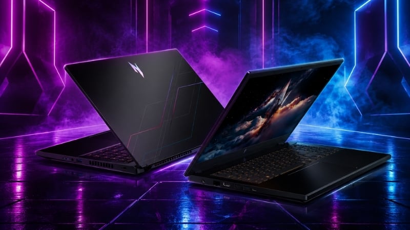 Laptop Acer Nitro ProPanel ANV15 52 78MD có tản nhiệt 2 quạt