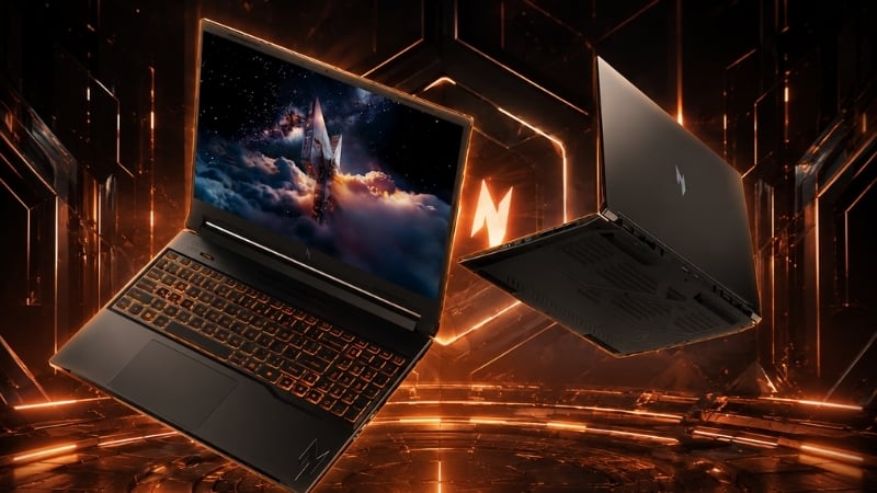 Laptop Acer Nitro ProPanel ANV16-72-71T9 có RAM DDR5 5600MHz