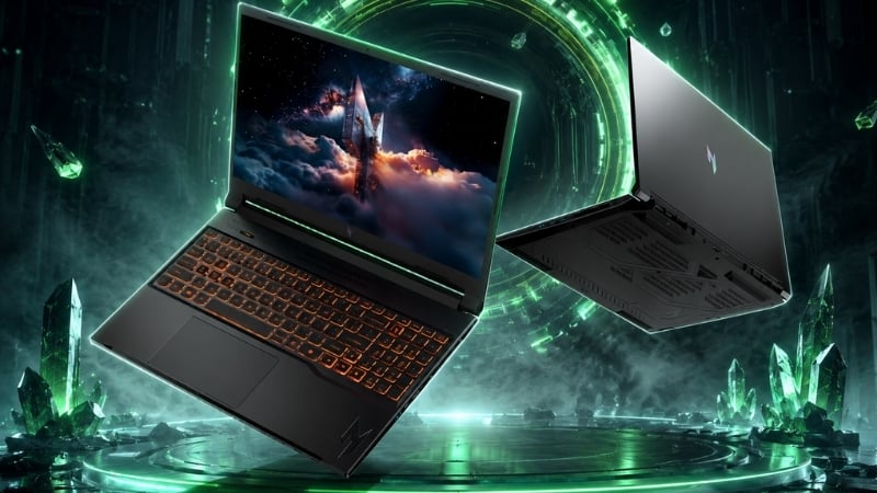 Laptop Acer Nitro ProPanel ANV16 72 782F có RAM DDR5 16GB