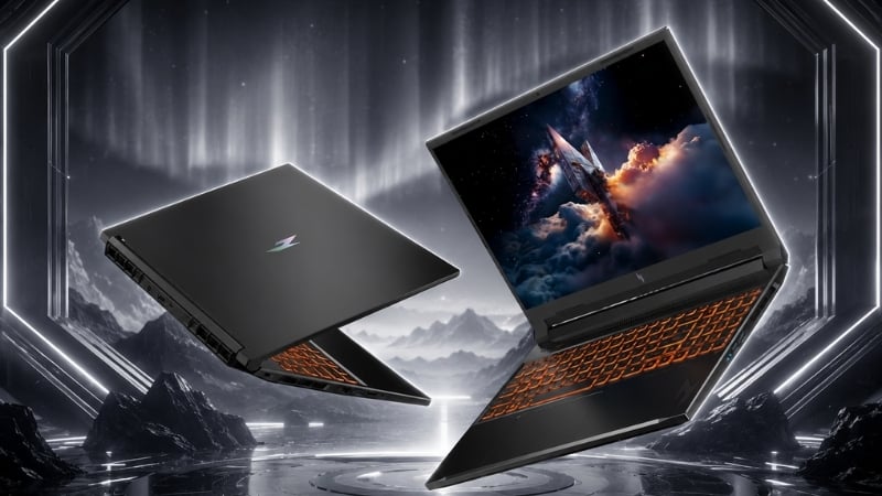 Laptop Acer Nitro ProPanel ANV16 72 782F có đồ họa rời RTX 5050 8GB GDDR7