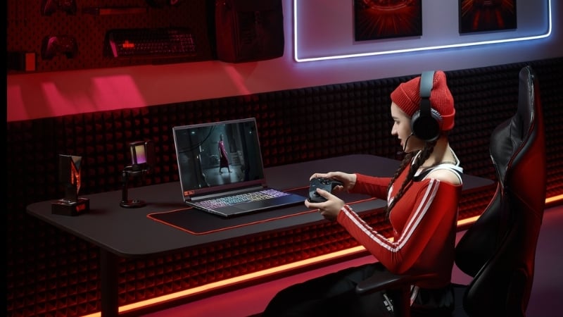 Laptop Acer Nitro ProPanel ANV16S-71-58WQ được trang bị màn hình 16