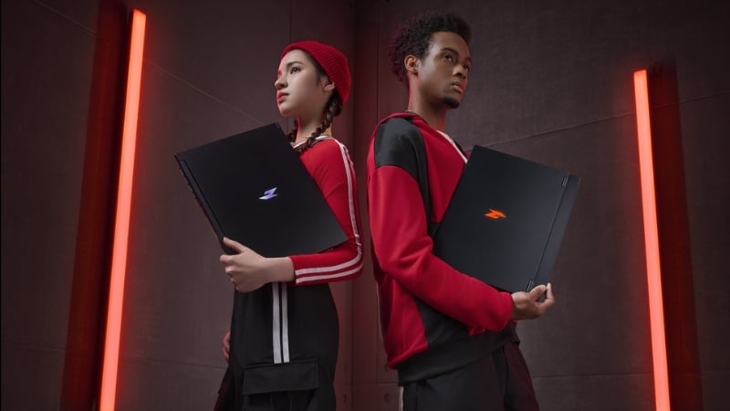 Laptop Acer Nitro ProPanel ANV16S-71-58WQ có thiết kế nhôm Aluminum
