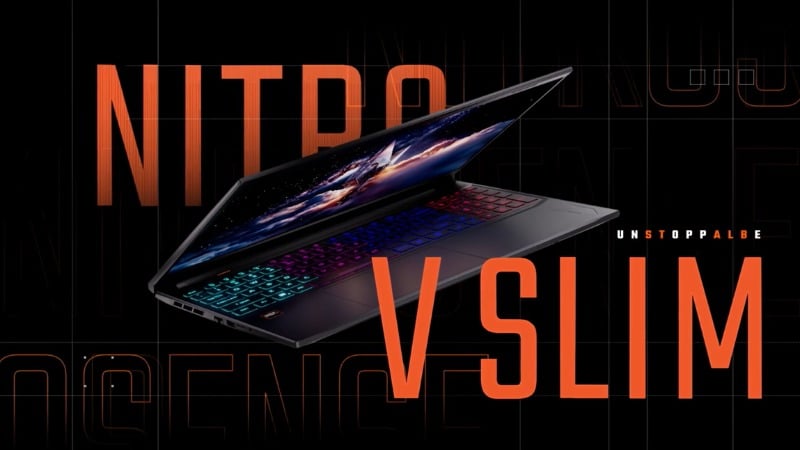 Acer Nitro V 16S Propanel có hệ thống tản nhiệt hiện đại