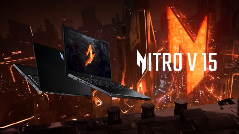 Laptop gaming Acer Nitro ProPanel ANV15-41-R0Y4 trang bị màn hình ProPanel 180Hz siêu mượt