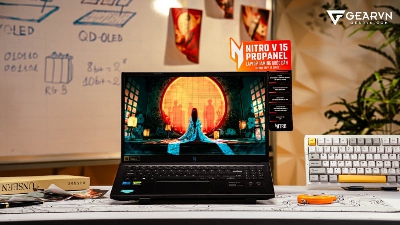 Acer Nitro ProPanel sở hữu thiết kế hiện đại