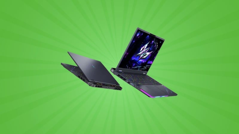 Acer Predator Helios 16 AI được trang bị card màn hình RTX 5070Ti