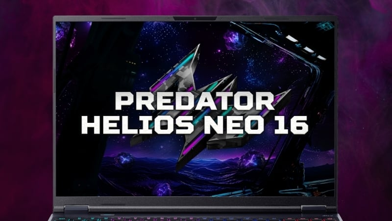 Laptop Acer Predator Helios Neo 16 PHN16 I31 50H7 có màn hình 16