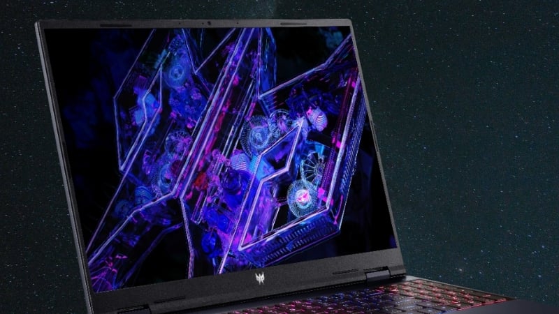 Laptop Acer Predator Helios Neo 16S PHN16S I51 97T9 sở hữu Intel Core Ultra 9 386H