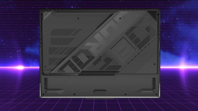 Laptop ASUS ROG Strix G16 G614PH-S5101W có hệ thống tản nhiệt ROG Intelligent Cooling