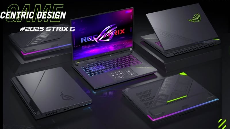 Laptop ASUS ROG Strix G16 G614PM-RV233W có thiết kế gaming đậm chất Strix