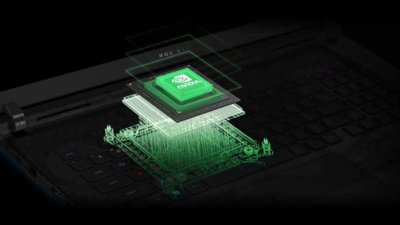 Laptop ROG Strix G16 trang bị card đồ họa NVIDIA® GeForce RTX™ 5070