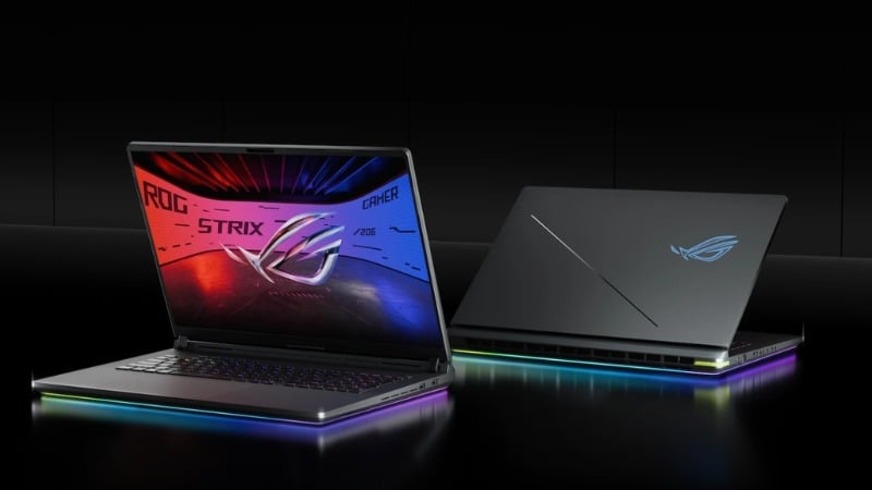 ASUS ROG Strix G18 G815LM S9088W sở hữu thiết kế hiện đại