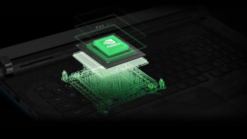 ASUS ROG Strix G18 trang bị NVIDIA® GeForce RTX™ 5060 Laptop GPU 8GB GDDR7