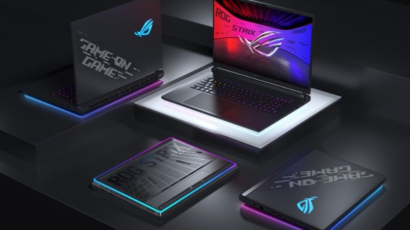 Trải nghiệm thị giác trên ASUS ROG Strix SCAR 16 thực sự gây choáng ngợp với màn hình chuẩn ROG Nebula HDR