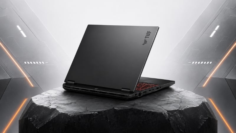 Laptop ASUS TUF Gaming A16 FA608UM RV266W có thiết kế TUF Gaming bền bỉ