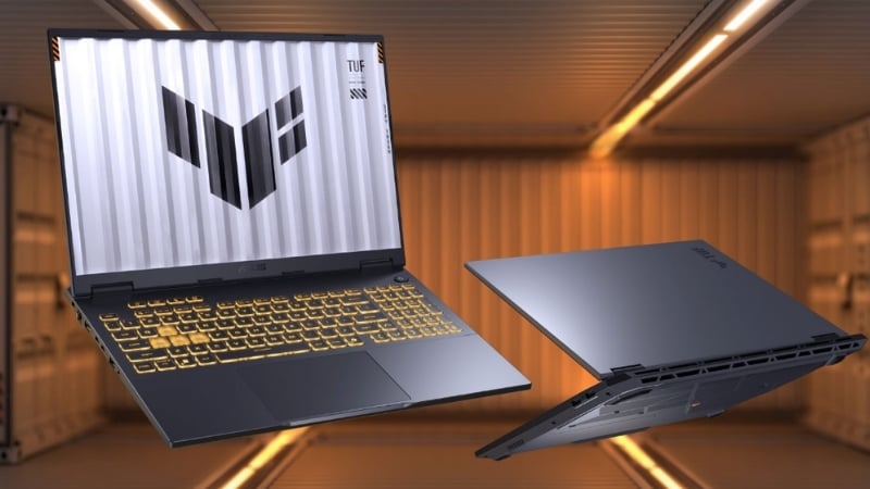 Laptop ASUS TUF Gaming F16 FX608JH QT127W sở hữu CPU Intel Core i5‑13450HX