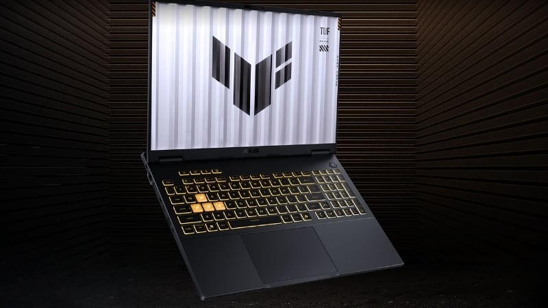 Laptop ASUS TUF Gaming F16 FX608JH QT127W có NVIDIA GeForce RTX 5050 8GB GDDR7