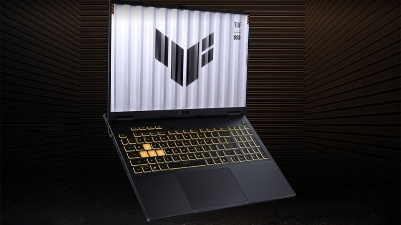 Laptop ASUS TUF Gaming F16 FX608JHI TU209W có màn hình 16 inch WUXGA