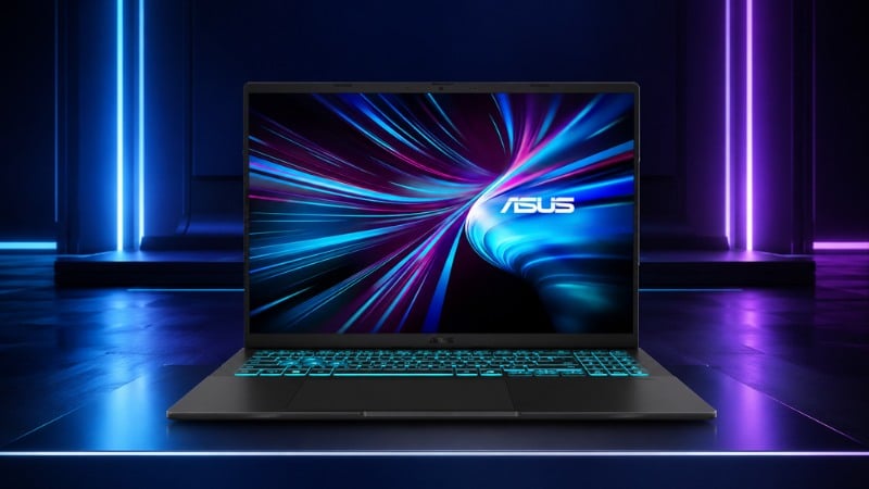 ASUS V16 được trang bị card màn hình rời NVIDIA GeForce RTX 4050