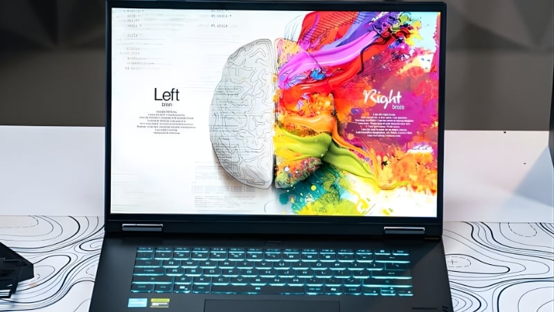 Laptop gaming Gigabyte A16 CMHI2VN894SH có màn hình 16 inch với tỷ lệ vàng
