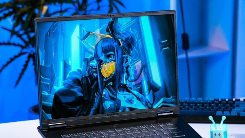 Laptop Gigabyte A16 CVHI3MY893SH có màn hình 16 inch FHD+