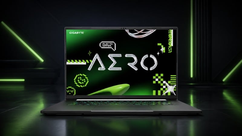 Laptop Gigabyte AERO X16 được trang bị màn hình 16 inch