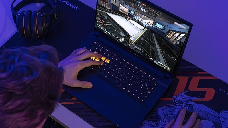 Laptop Gigabyte AERO X16 1VH93VNC94DH có card đồ họa RTX 5060 cho đồ họa và game