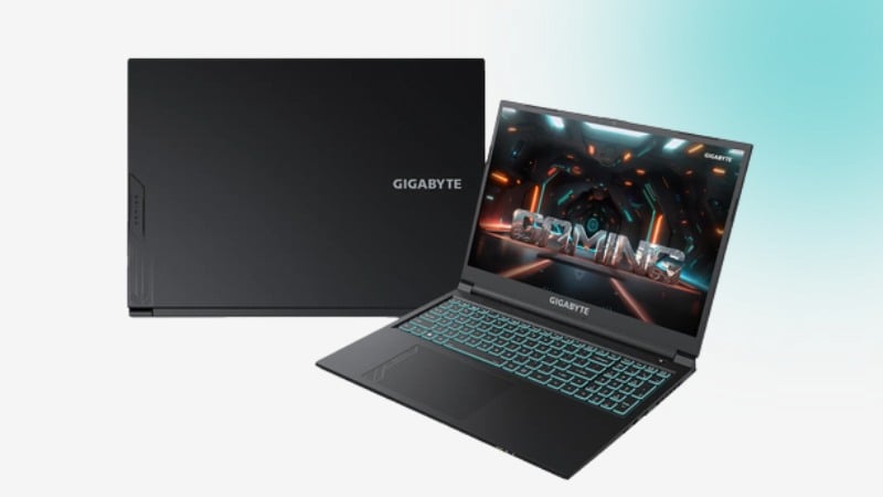 Gigabyte G6 MF được trang bị sẵn cho máy bộ nhớ RAM dung lượng 16GB chuẩn DDR5