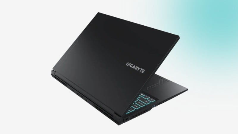 Laptop gaming Gigabyte G6 MF 72VN854KH sở hữu phong cách thiết kế hiện đại