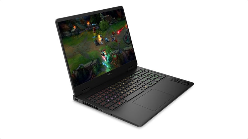 HP OMEN 16 có màn hình 16 inch với độ phân giải 2K