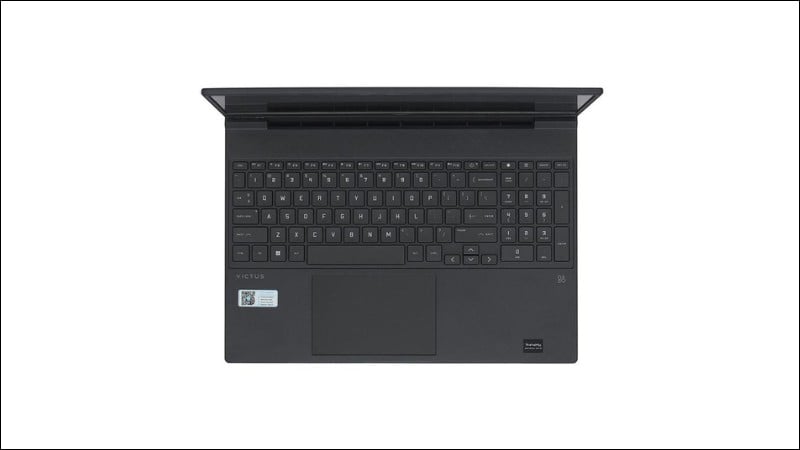 HP VICTUS 15-fb3115AX sở hữu bàn phím full-size tích hợp bàn phím số