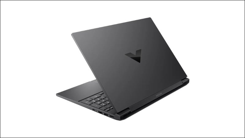 Laptop gaming HP VICTUS 15-fb3116AX sở hữu một vẻ ngoài đầy cuốn hút với tông màu Mica Silver
