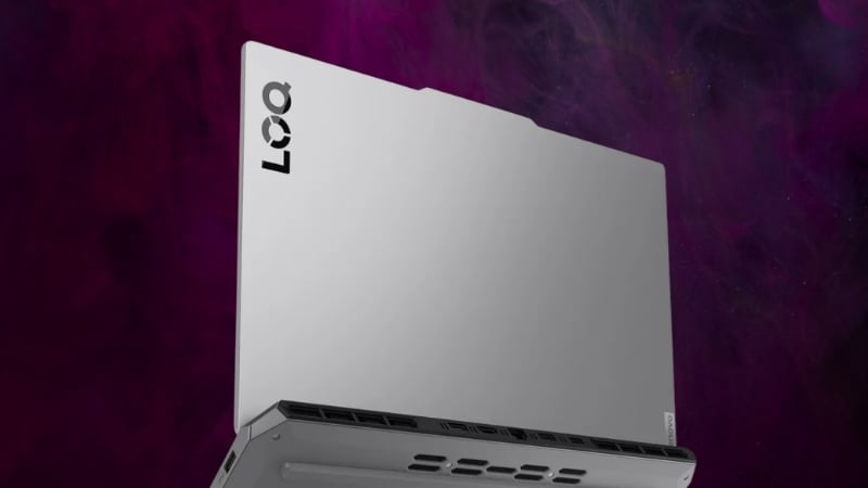 Laptop Lenovo LOQ 15IRX10 83JE01AGVN có thiết kế gaming hiện đại