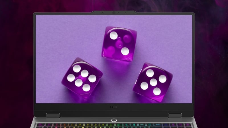 Laptop Lenovo LOQ 15IRX10 83JE01AGVN có màn hình 15.6 inch&nbsp;chuẩn màu 100% sRGB