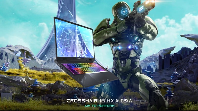 MSI Crosshair 16 HX AI D2XWGKG 034VN&nbsp;&nbsp;trang bị bộ vi xử lý Intel® Core™ Ultra 7 255HX