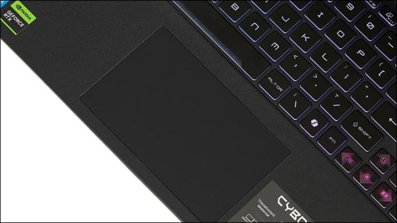Laptop MSI Cyborg 15 A13VE 2410VN - Black Edition có card đồ họa GeForce RTX 4050