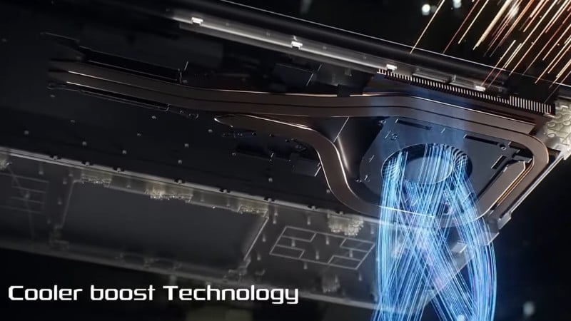 Laptop MSI Cyborg 15 có hệ thống tản nhiệt mới với thiết kế ống dẫn nhiệt chung