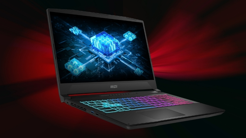 Laptop MSI Katana 15 B13VEK-2440VN sở hữu Intel Core i7