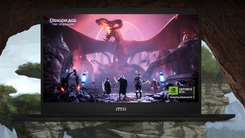 Trải nghiệm thị giác trên MSI Katana 15 HX thực sự ấn tượng nhờ tấm nền 15.6 inch với độ phân giải QHD